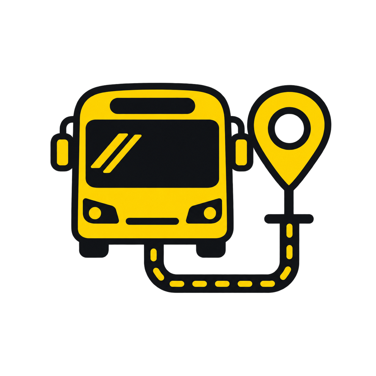 Piktogramm: Optimale Verkehrsanbindung – Autohaus Hanstedt
