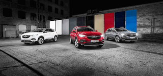 Drei Opel Grandland Mietwagen des Autohauses in Hanstedt @ 